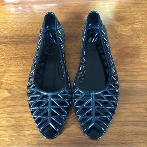 COPY - Los Angeles Apparel Peep-toe Jellies